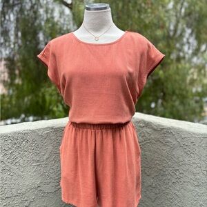Women's Terracotta short set